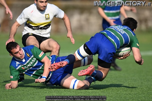 2022-03-20 Amatori Union Rugby Milano-Rugby CUS Milano Serie B 5030